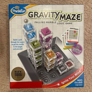 ThinkFun Gravity Maze Marble Run Brain Game and STEM Toy for Boys and Girls